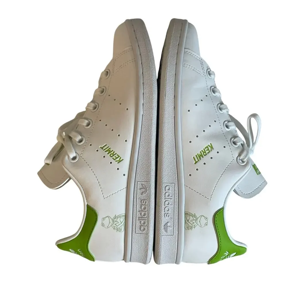 Adidas Muppets Boys Kermit the Frog Athletic Shoes Sneakers Unisex Youth Sz 4.5